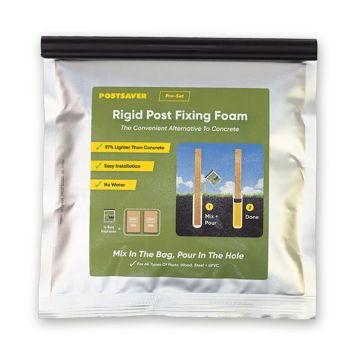 Postsaver Pro-Set Rigid Post Fixing Foam for Fence Posts (1 Pack)