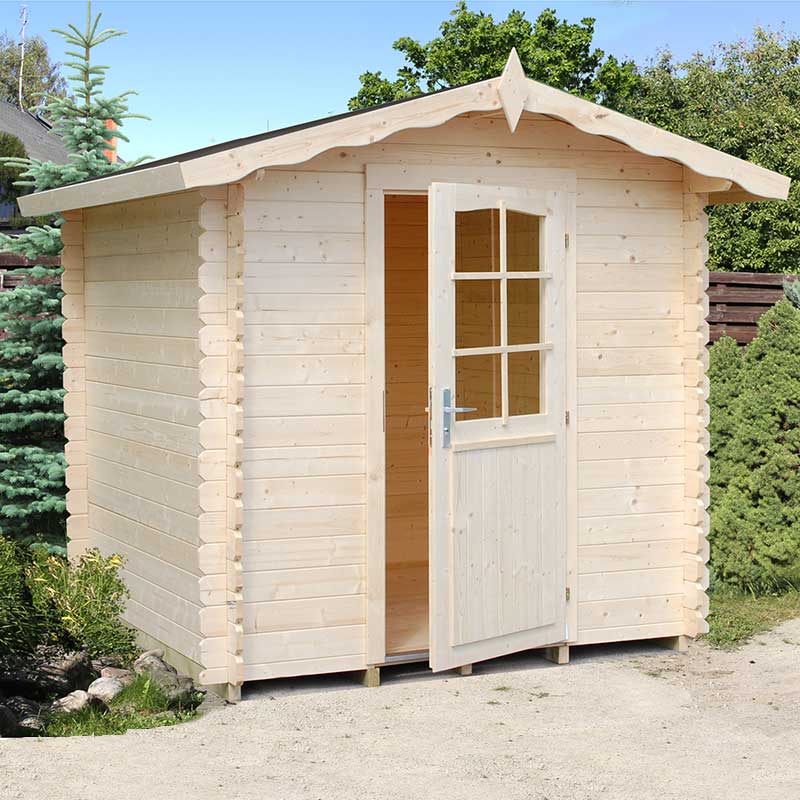 Palmako Vivian 2.1m x 2.1m Log Cabin Summer House (28mm)
