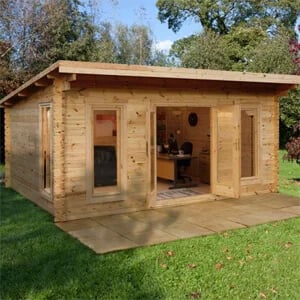 View our range of high-quality log cabins